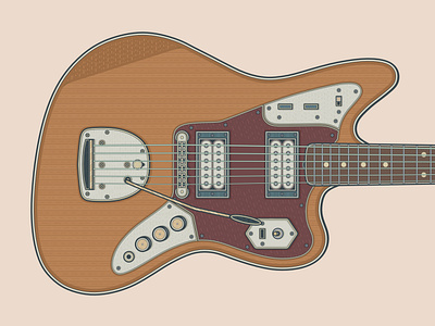 Fender Kurt Cobain Signature Jaguar affinity designer electric guitar electric guitars fender fender guitar fender guitars guitar guitar illustration guitars illustration jaguar kurt cobain music musician nirvana retro signature guitar vector vector illustration work in process