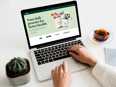 Riti 💊 | Supplement Online Store capsule daily ui design agency doctor ecommerce figma gym health medication medicine rufostudio shopify store supplements template ui ux vitamin website woocomerce workout