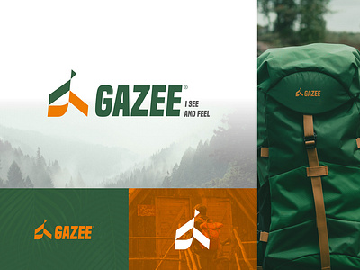 Gazee "I See and Feel" 3d branding graphic design logo motion graphics ui