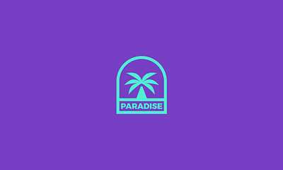 Paradise Logo Design branding logo design business logo island logo logo logo design minimal logo minimalist logo palm logo palm tree logo paradise logo paradise logo design professional logo