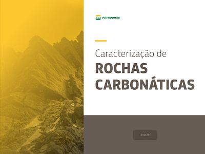 Carbonate Rocks - PETROBRAS branding course graphic design ui ui ux uiux ux
