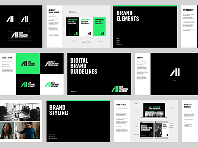 City Teaching Alliance :: Brand Guidelines brand book branding color color palette guidelines identity typography