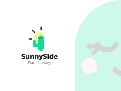 SunnySide Logo brand branding design designer earth graphic graphic design graphic designer graphics identity illustration illustrator logo logo concept logo design logo inspiration plant plants