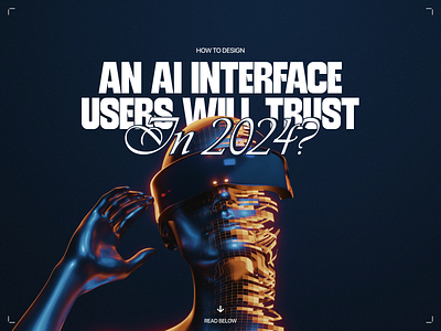 AI interfaces that people trust | Lazarev. article case study clean design education interface product design ui user experience ux