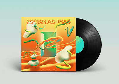 Plantas Alucinógenas EP cover album cover art design graphic design illustration music