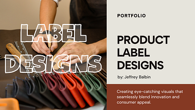 Product Label Designs branding business products design graphic design labeling product label social media