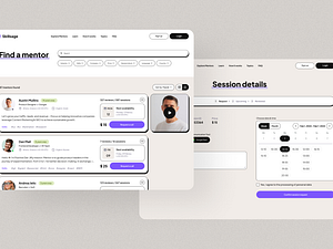 Mentoring Service by Artem Verbitskiy | UX/UI Designer on Dribbble
