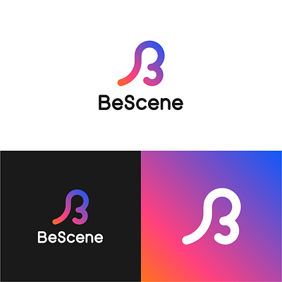 B letter 3d branding graphic design