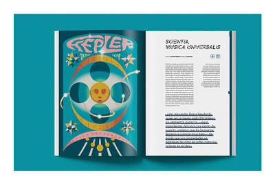 PRINCIPIA Magazine / Kepler graphic design illustration magazine