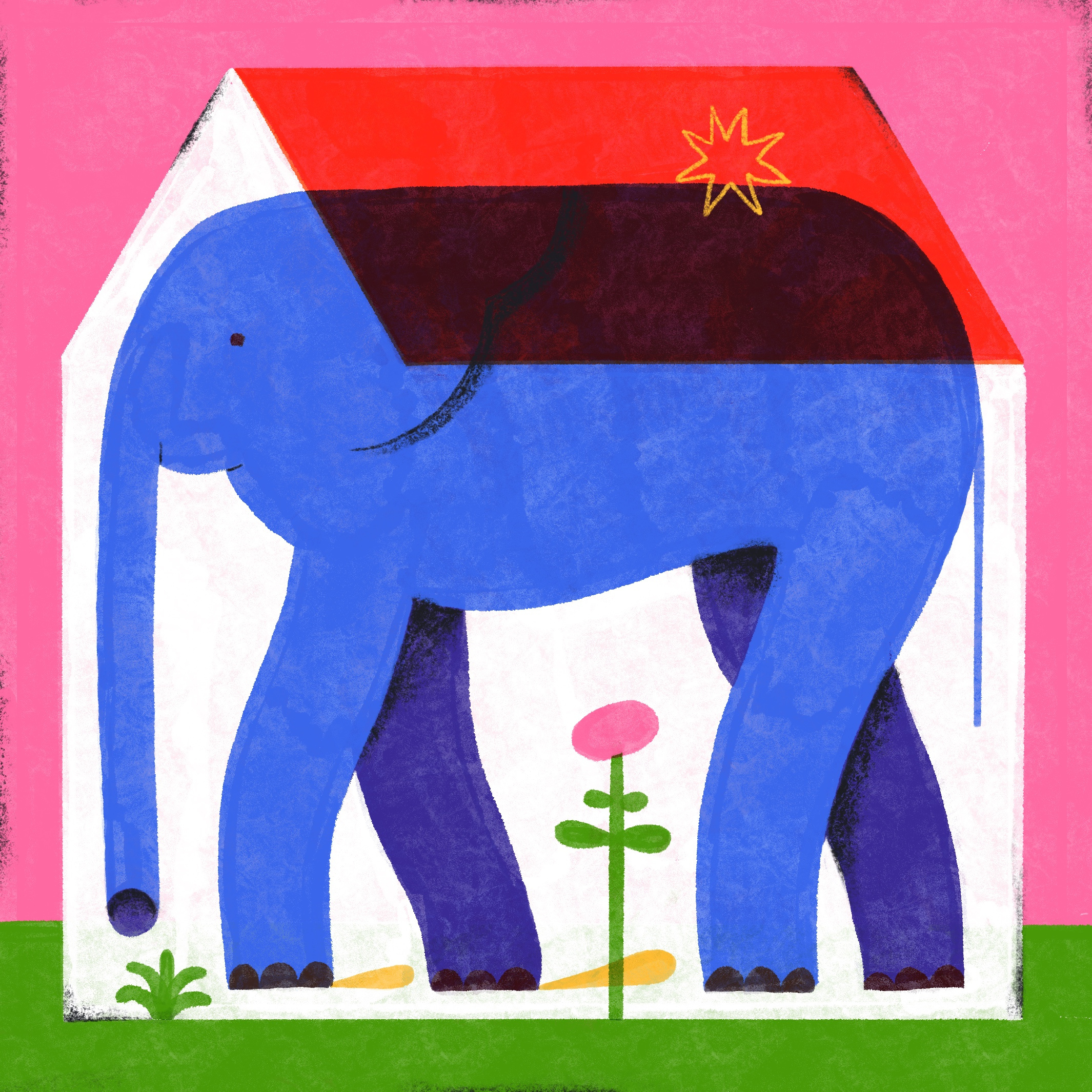 Very short stories childrens book editorial illustration picture book