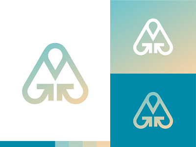 A Lettermark a air arrow design letter line logo sky