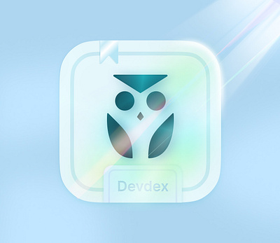 Devdex app icon branding graphic design logo