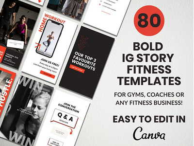 Fitness Instagram Template Canva canva fitness canva template gym canva templates fitness instagram template canva fitness marketing fitness post fitness social media gym instagram posts gym social media ig fitness ig post ig stories ig story instagram fitness instagram stories instagram story social media fitness template fitness
