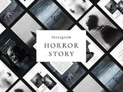 Instagram Horror Stories & Posts facebook facebook stories halloween instagram halloween posts halloween template horror horror instagram instagram horror stories posts instagram stories instagram story instagram template photoshop post posts psd social média stories story