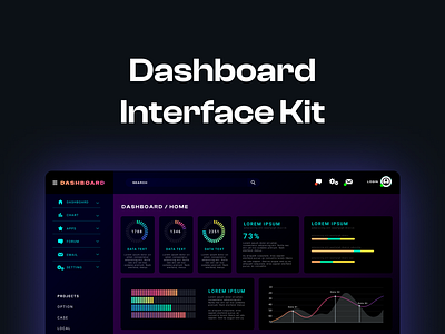 Dashboard Interface Kit dashboard dashboard interface kit dashboard template product design ui user interface ux web design