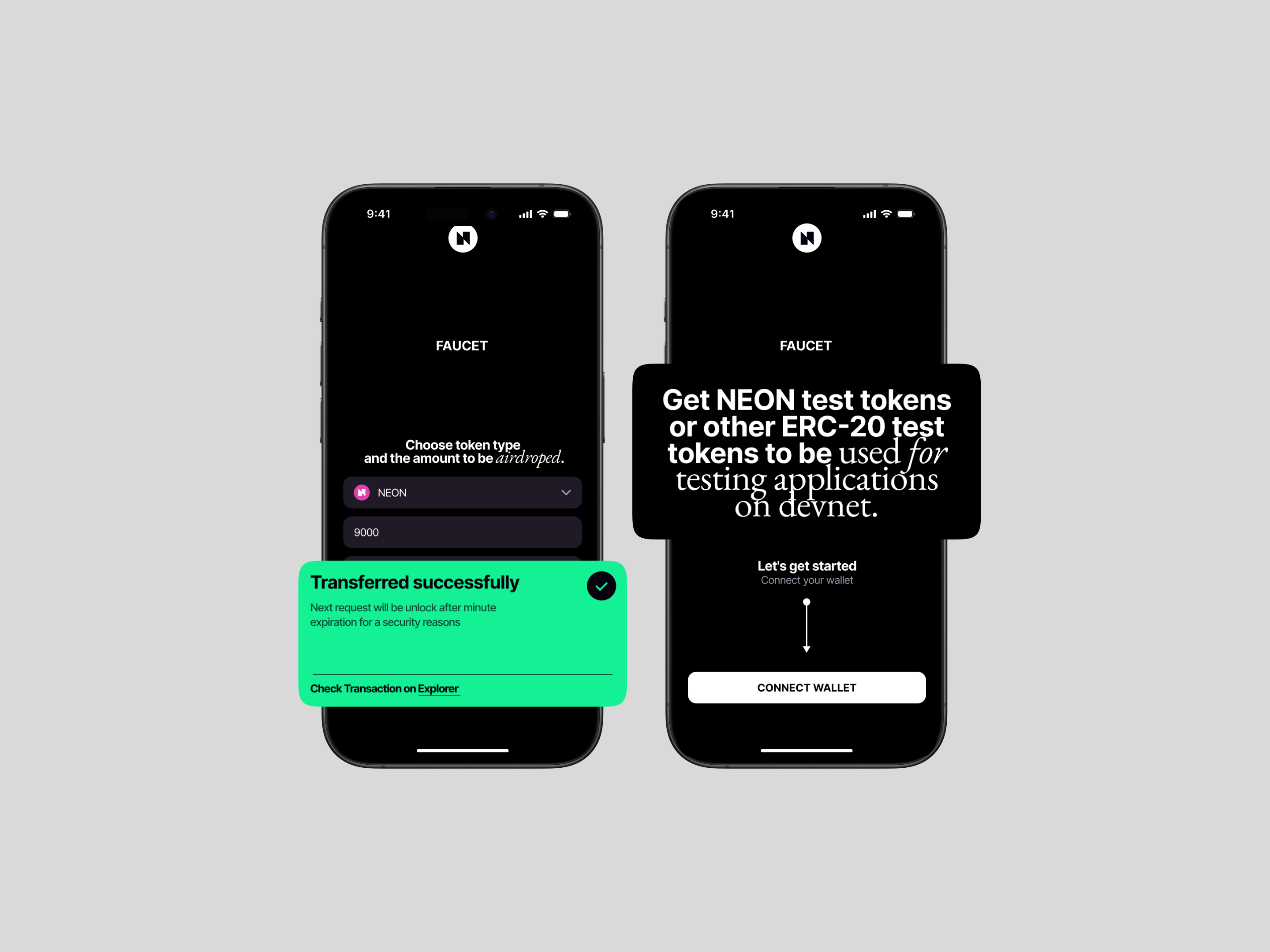 Neon FAUCET UXUI interaction design interface mobile ui uxui webdesign
