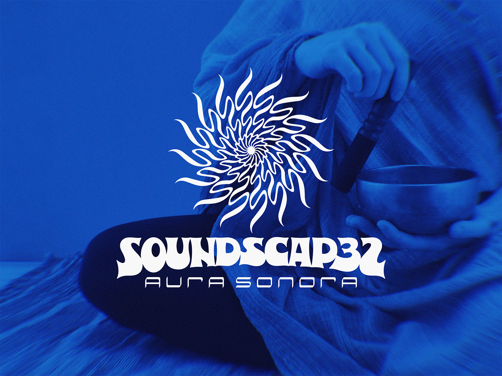 Soundscapes, Aura Sonora – Logo & Brand Concept brand branding business business card custom lettering custom typography design handlettering lettering logo logotype mandala sound sound healing soundscapes type typography
