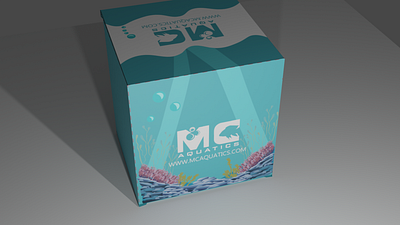 Packaging Box For MC branding graphic design