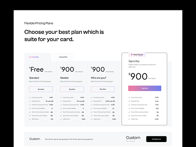 Pricing plan design designer landing page plan price design pricing pricing plan pricing plan design product designer ui ux web design web page website