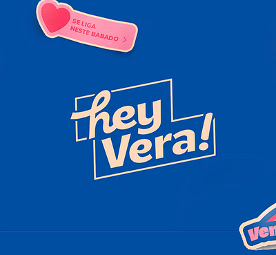 Branding and Visual Identity Project: Hey Vera! branding logo ui