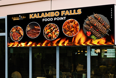 Kalambo Falls Banner Design Mockup adobe banner design graphic design illustrator photoshop