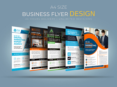 I will design real estate flyer, corporate flyer, business flyer business flyer corporate flyer flyer design real estate flyer