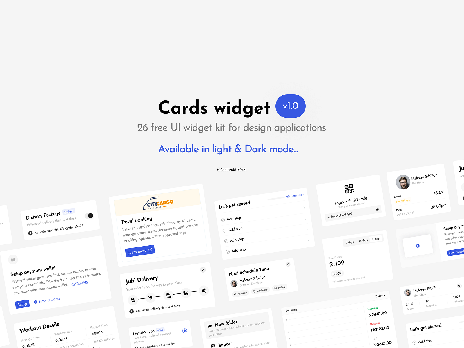 UI Widgets by David Oladipupo 🪄 on Dribbble