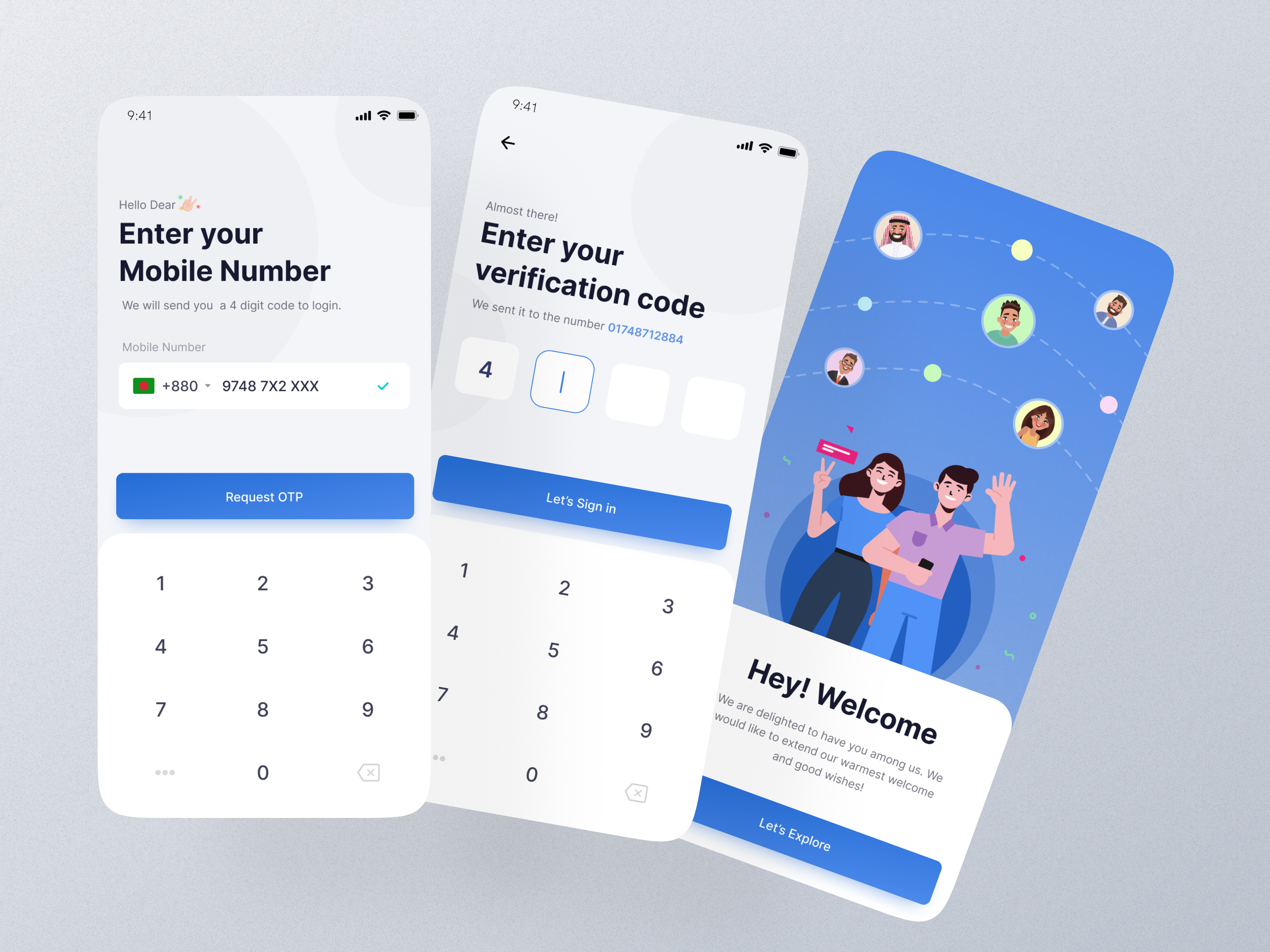 Onboarding Screen Design By Naimur Chowdhury For Redout On Dribbble