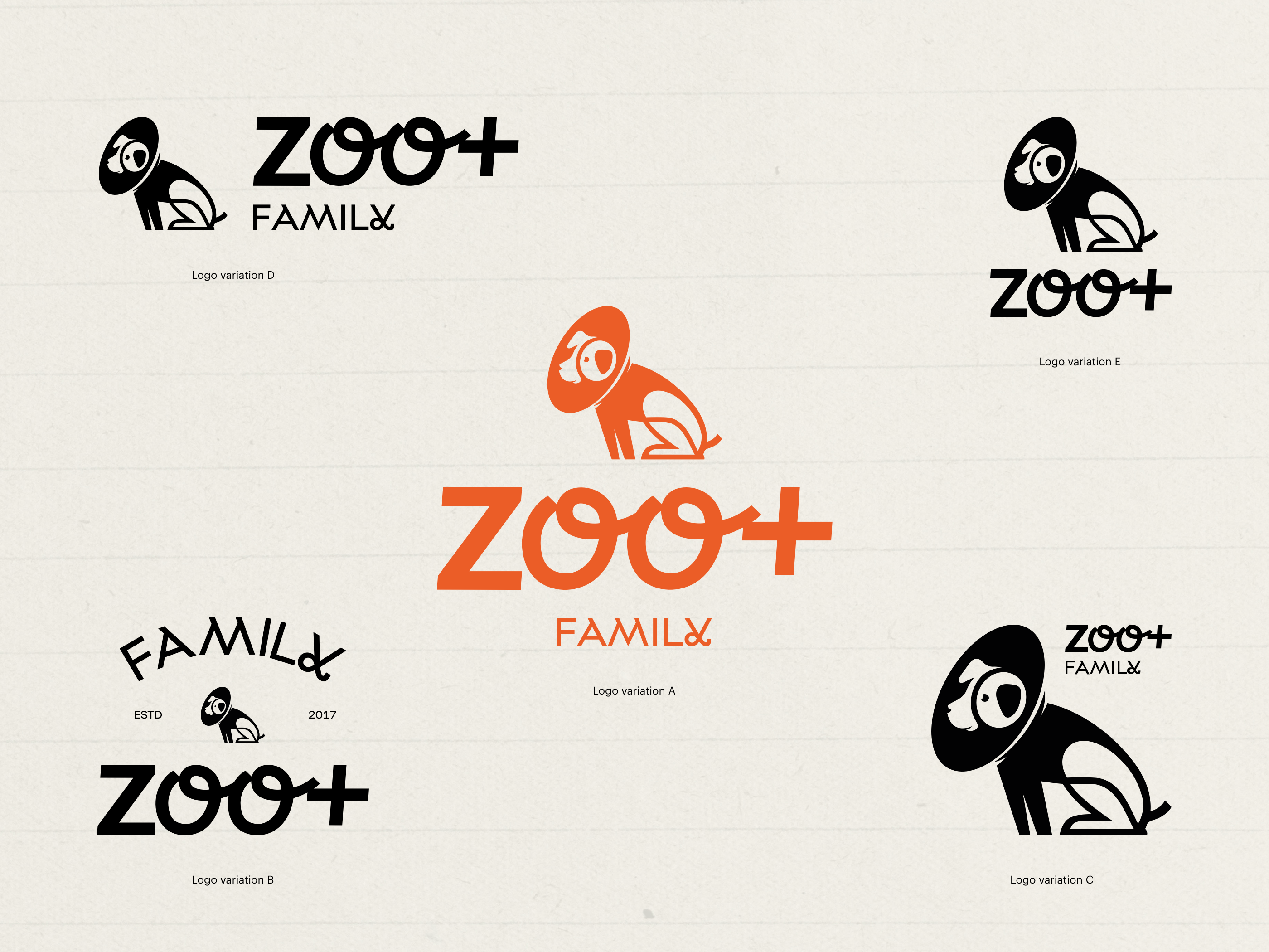 Dog Logo. Zoo+ family. Store and a veterinary pharmacy branding design dog doglogo graphic design identity logo logodesign logofolio logostore logotype pet pet logo store veterinary pharmacy zoo