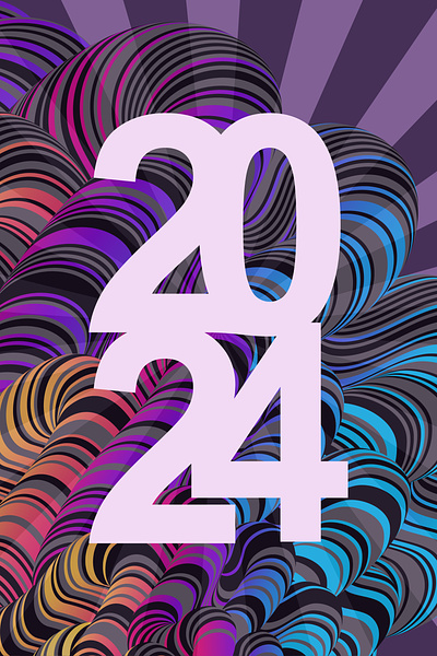 2024 Poster design graphic design poster typography