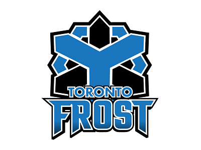 Toronto Frost PWHL Concept branding graphic design logo