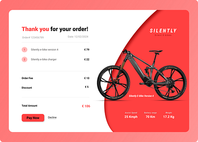 DailyUI #017 - Purchase Receipt 3d branding graphic design logo ui