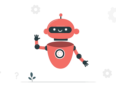 The AI chatbot that's always there for you 2d 2d animation after effects aichatbot animation duik graphic design illustration loop mobile motion graphics vector