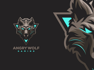 Angry Wolf Gaming Logo