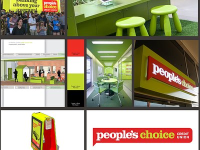 People's Choice Credit Union Rebrand australia banking brand architecture branding credit union design graphic design illustration industrial design interior design logo modernism musubi brand agency project management retail design showcase sustainable the best value engineering