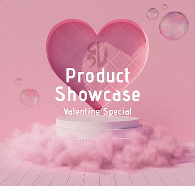 Valetine Product showcase final Sale! branding graphic design mockups podium product showcase