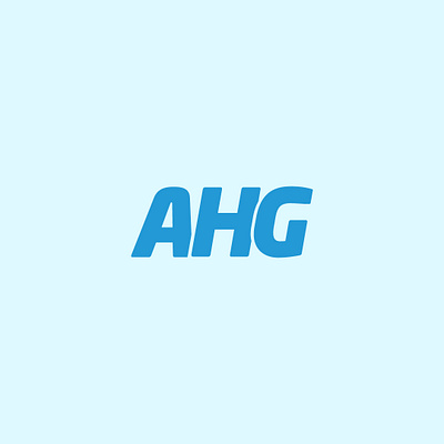 AHG INSTALLATIONEN LOGO branding graphic design logo