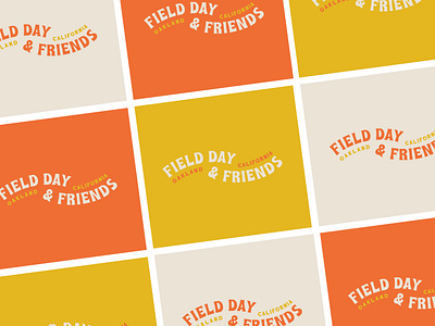 Field Day and Friends Boutique Rebrand logo logo design midnight grim