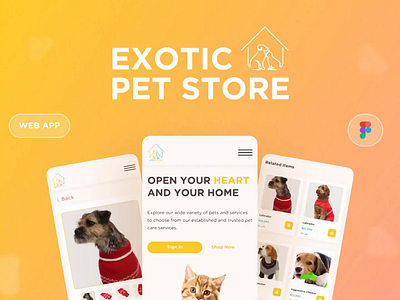 Exotic Petstore Mobile WebApp exotic exotic petstore lawal lawal wahab lawal wahab babatunde luxury luxury petstore mobile web app pet pet store pets petstore petstore ui ui wahab web app