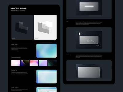 Product illustration framework branding design system frame guidelines illustration standard web design