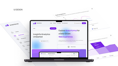 Landing Page | Dashboard analytics daily ui dashboard design figma landing page shot ui ui showcase ux web analytics web dashboard
