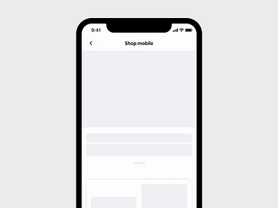 Promo Carousel animation motion ui