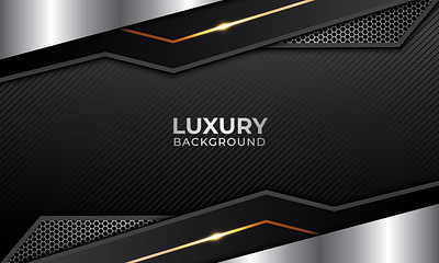Luxurious modern background with gold color combination banner