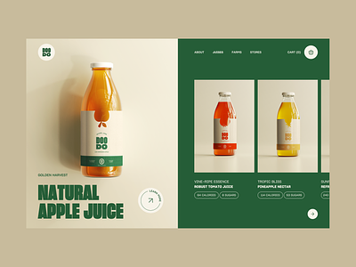 freshen up apple bn digital bndigital design food fresh landing landing page mobile product ui web website