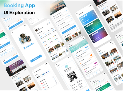 Booking App Explorations ui