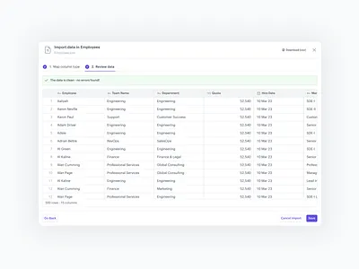 Table UI design b2b cells dashboard design system drivetrain filtering light mode modal saas table design table ui tables tailwind css ui ui design