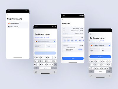 Daily UI #2 : Credit Card Checkout daily ui designchallenge uichallenge uiux
