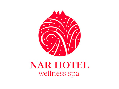 Nar Hotel logo brand design branding creativeads creativeagency creativity design editorialillustration graphic design hote logo idendity illustration illustration art logo spa wellness