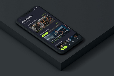 Fitness App Ui Design app design figma fitness mobile mobile design ui ux