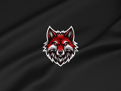 Red Wolf esportlogo logo mascotlogo redwolf wolf wolflogo